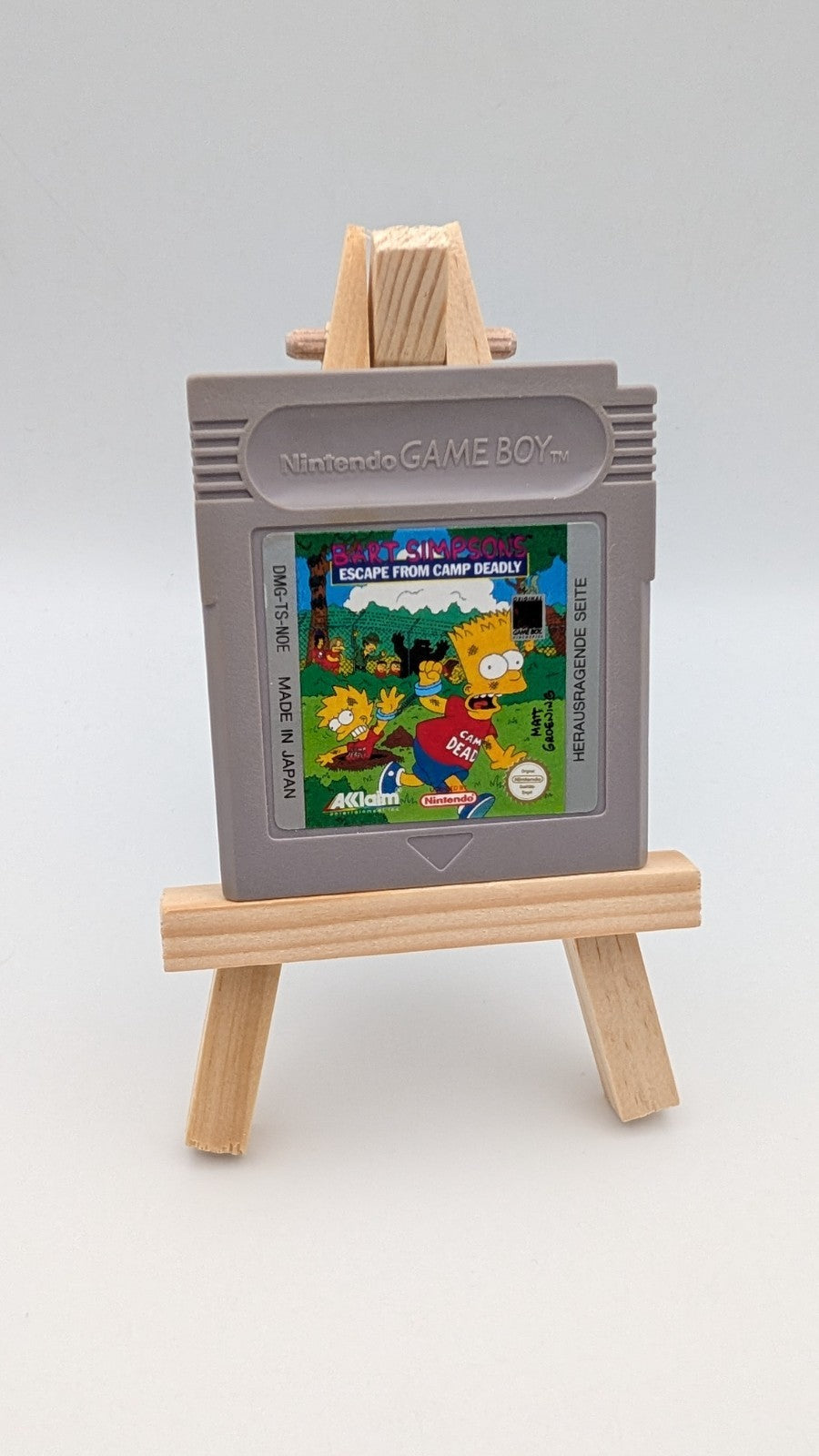 Bart Simpsons Escape from Camp Deadly - Modul - Nintendo GameBoy