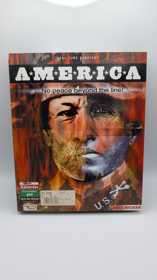 America - No peace beyond the line ! - Data Becker - PC CD-ROM Big Box