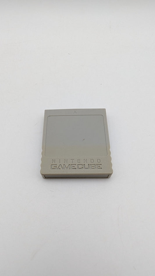 Nintendo Gamecube Memory Card 4MB 59 Blocks Original DOL-008