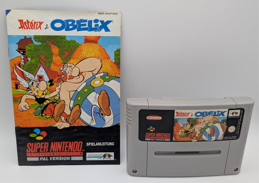 Asterix & Obelix - Modul - Anleitung - Super Nintendo SNES 0014