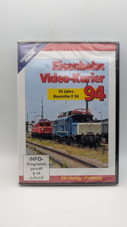 Eisenbahn Video Kurier 94 - 70 Jahre Baureihe E 94 - DVD NEU