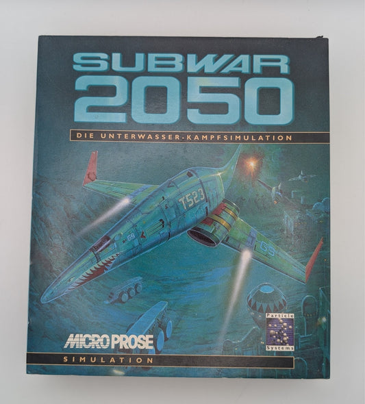 Subwar 2050 - PC Big Box Floppy Disk
