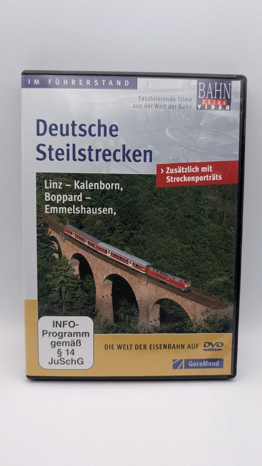 Im Führerstand - Deutsche Steilstrecken - Bahn Extra Video Geramond - DVD