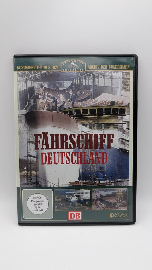 Eisenbahn Nostalgie - Fährschiff Deutschland - Atlas Verlag DVD