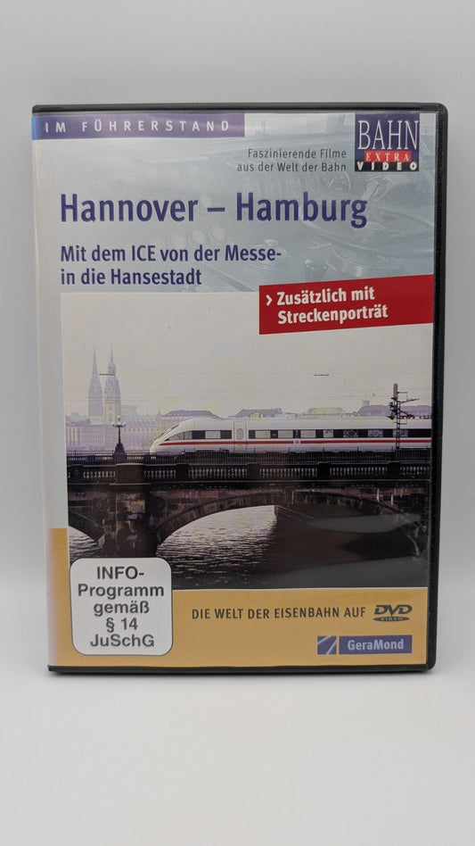 Im Führerstand - Hannover - Hamburg mit dem ICE Bahn Extra Video Geramond - DVD