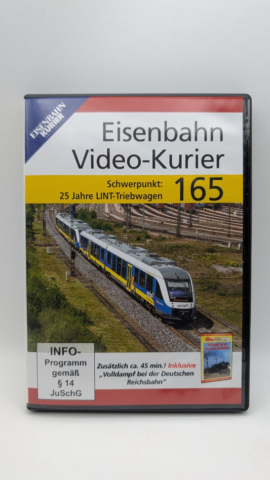 Eisenbahn Video Kurier 165 - Schwerpunkt 25 Jahre LINT-Triebwagen - DVD