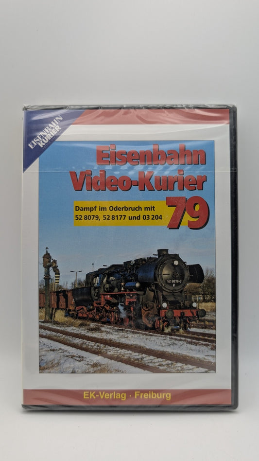 Eisenbahn Video Kurier 79 - Dampf im Oderbruch - DVD - NEU