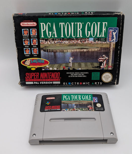 PGA Tour Golf - OVP - Modul - Super Nintendo SNES