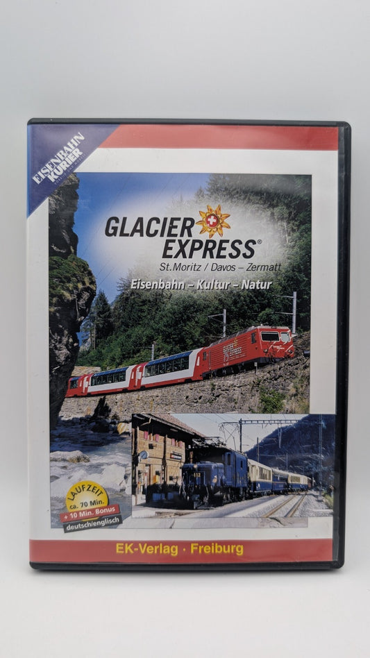 Eisenbahn Kurier - Glacier Express - Eisenbahn - Kultur - Natur - DVD