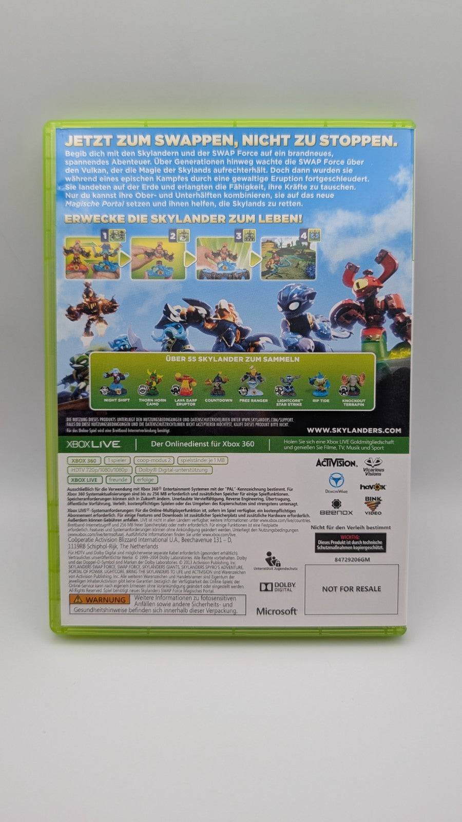 Skylanders Imaginators Trap Team Giants Swap Force Spyro's Adventure - Xbox 360