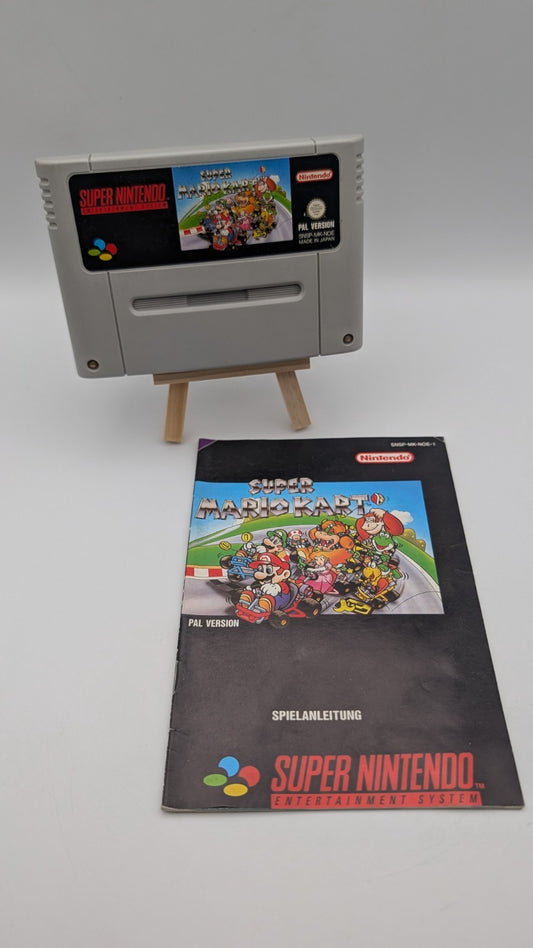 Super Mario Kart - Modul - Anleitung - Super Nintendo SNES