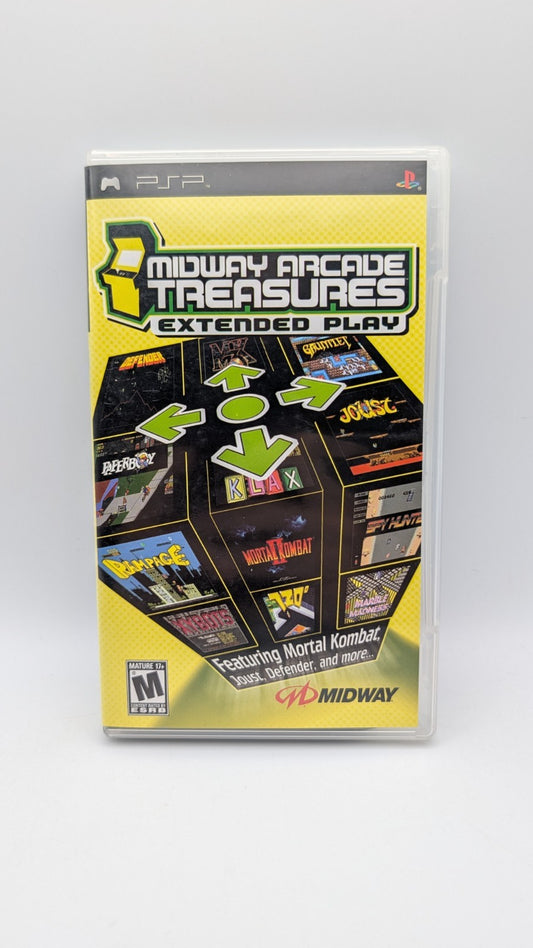 Midway Arcade Treasures Extended Play - Sony Playstation PSP