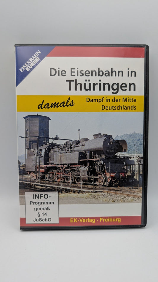Eisenbahn Kurier - Die Eisenbahn in Thüringen - Dampf in der Mitte - DVD