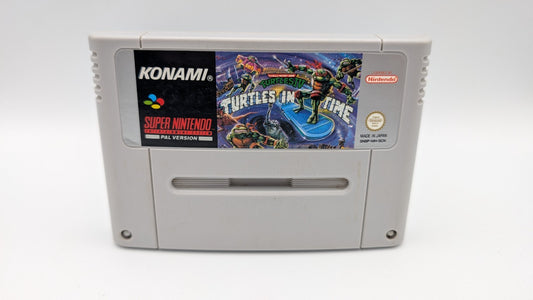 Turtles IV Turtles in Time Teenage Mutant Hero - Modul - Super Nintendo SNES