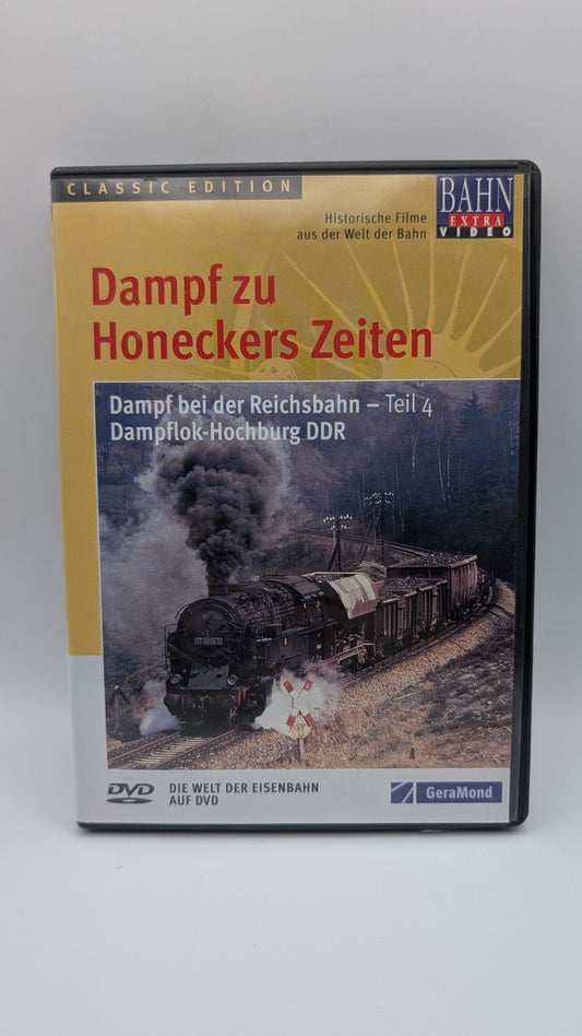 Dampf zu Honeckers Zeiten - Teil 4 Reichsbahn - Bahn Extra Video Geramond - DVD