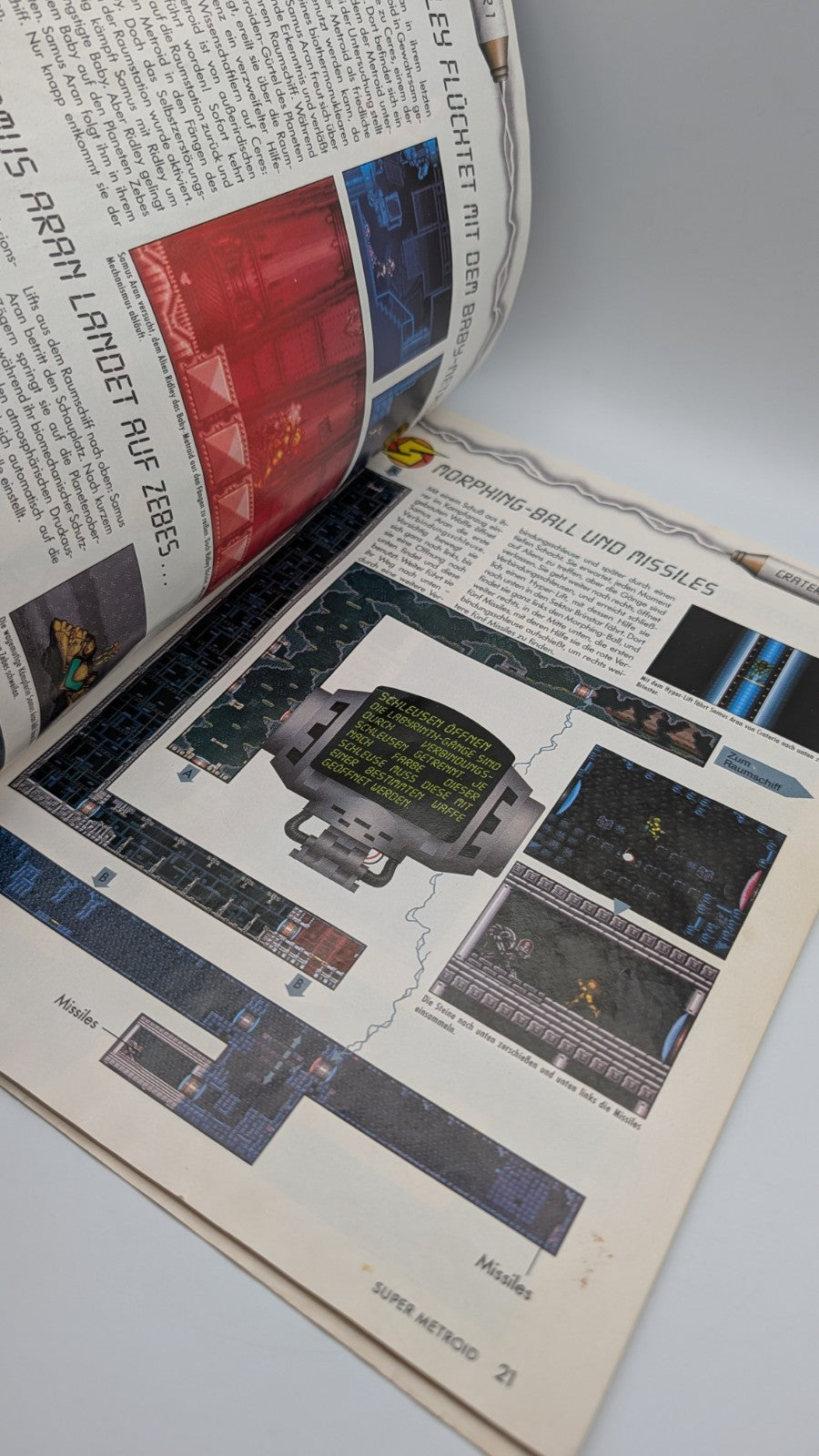 Super Metroid - Spieleberater - Super Nintendo SNES
