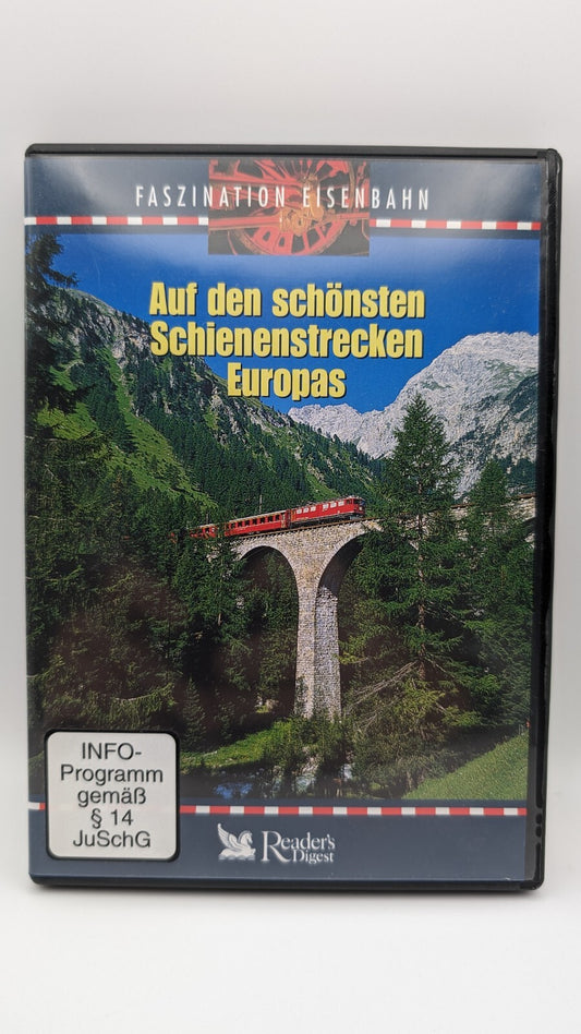 Faszination Eisenbahn - Auf Den Schönsten Schienenstrecken Europas - DVD