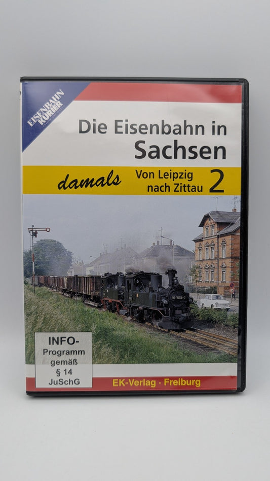 Eisenbahn Kurier - Die Eisenbahn in Sachsen 2 - Leipzig - Zittau - DVD