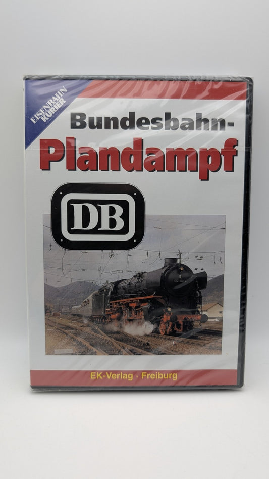 Eisenbahn Kurier - Bundesbahn Plandampf DB - DVD Neu