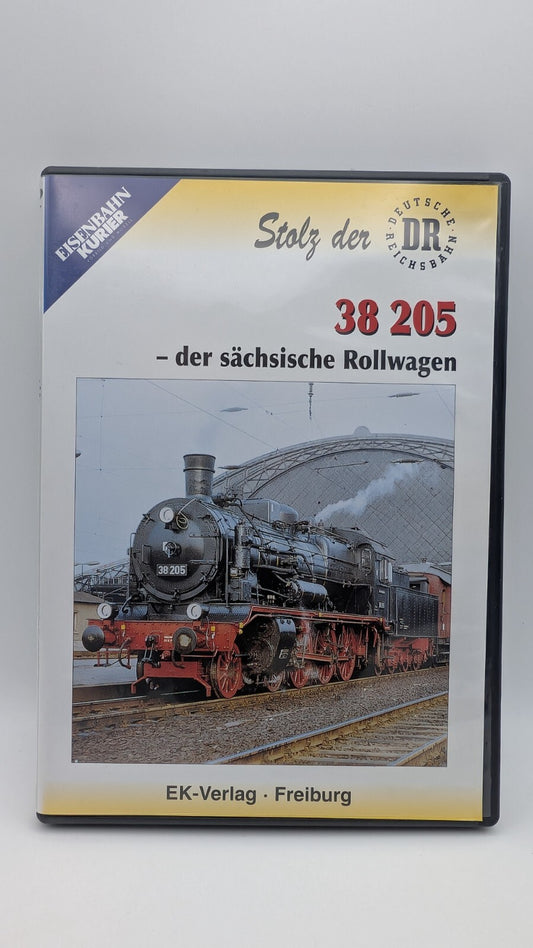 Eisenbahn Kurier - Stolz der DB - 38 205 - der sächsische Rollwagen - DVD