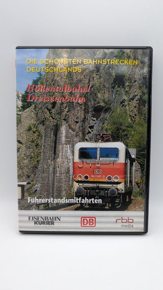 Eisenbahn Kurier - Führerstandsmitfahrten - Höllentalbahn / Dreiseenbahn - DVD