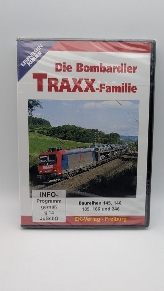 Eisenbahn Kurier - Die Bombardier TRAXX-Familie - DVD Neu
