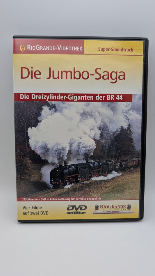 Rio Grande - Die Jumbo-Saga Die Dreizylinder-Giganten der BR 44 - Eisenbahn DVD