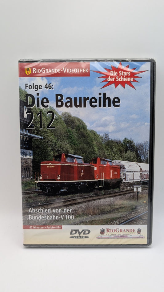 Rio Grande - Stars der Schiene - Folge 46 - Die Baureihe 212 - Eisenbahn DVD NEU
