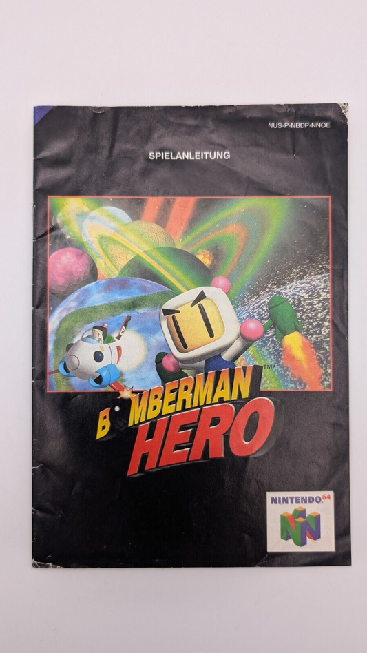 Bomberman Hero - Anleitung - Nintendo 64 N64