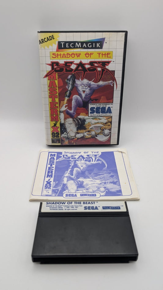 Shadow of the Beast - OVP - Modul - Anleitung - Sega Master System