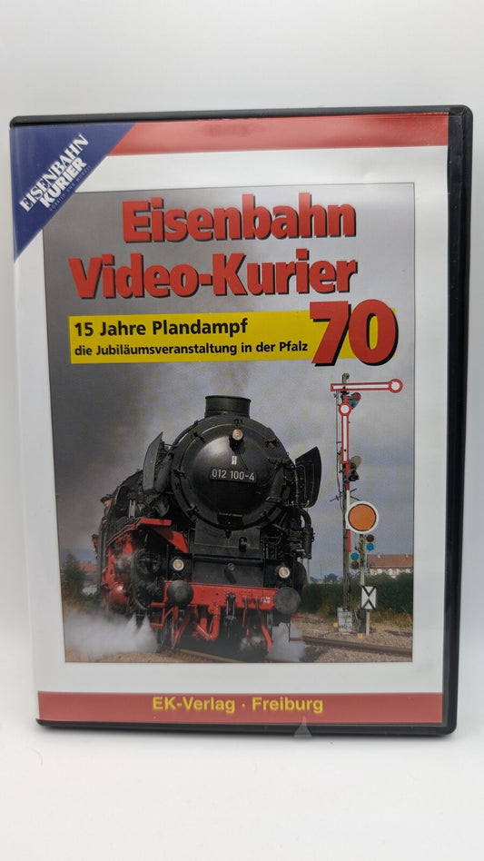 Eisenbahn Video Kurier 70 - 15 Jahre Plandampf - Jubiläumsveranstaltung - DVD