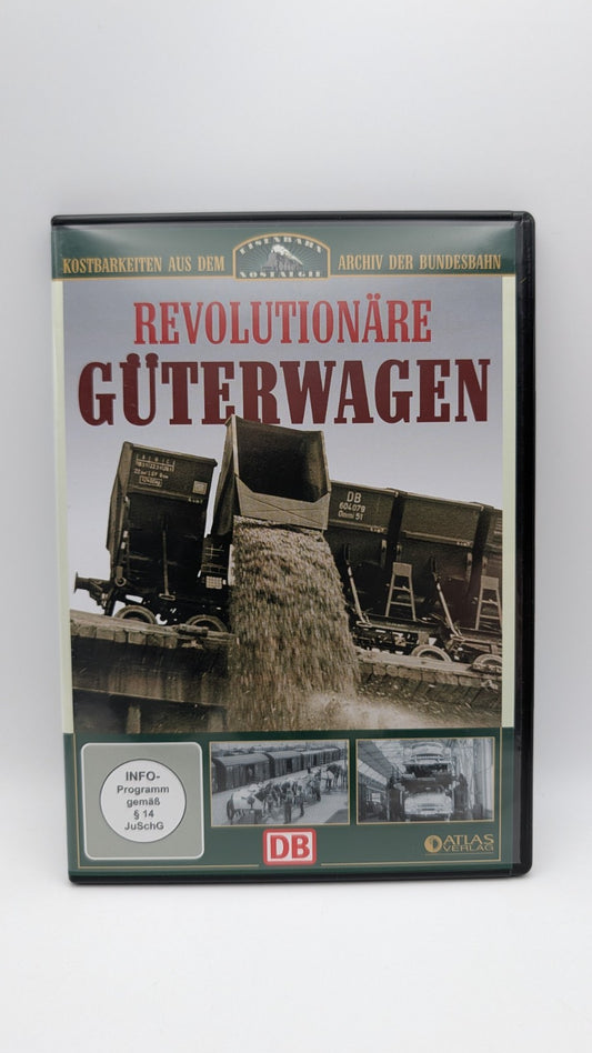 Eisenbahn Nostalgie - Revolutionäre Güterwagen - Atlas Verlag DVD