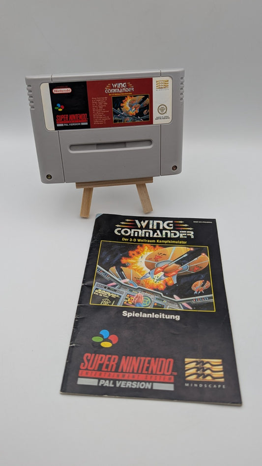 Wing Commander - Modul - Anleitung - Super Nintendo SNES