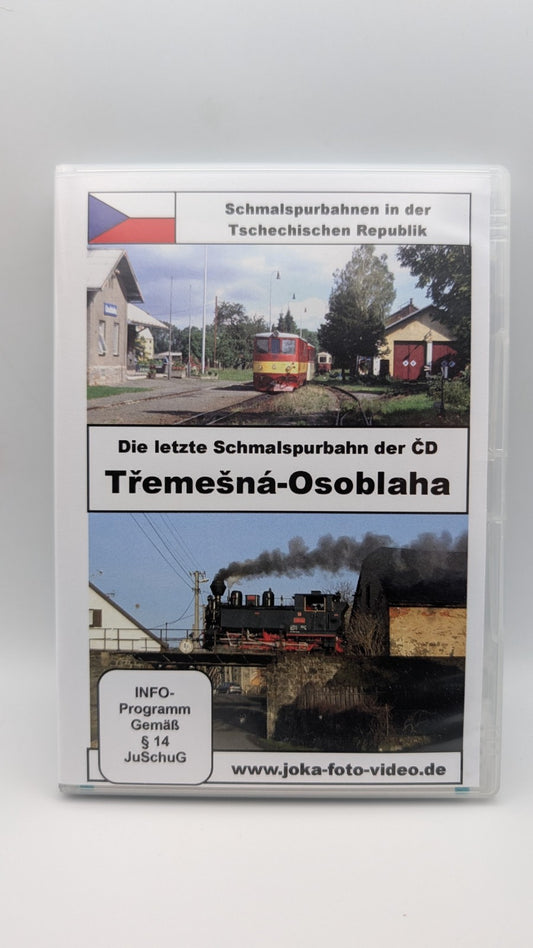 Schmalspurbahnen in der Tschechischen Republik - Třemešná – Osoblaha - DVD