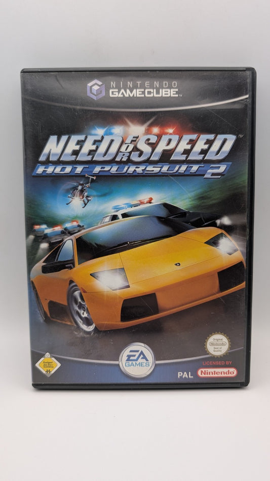Need for Speed Hot Pursuit 2 - OVP - Anleitung - Nintendo GameCube