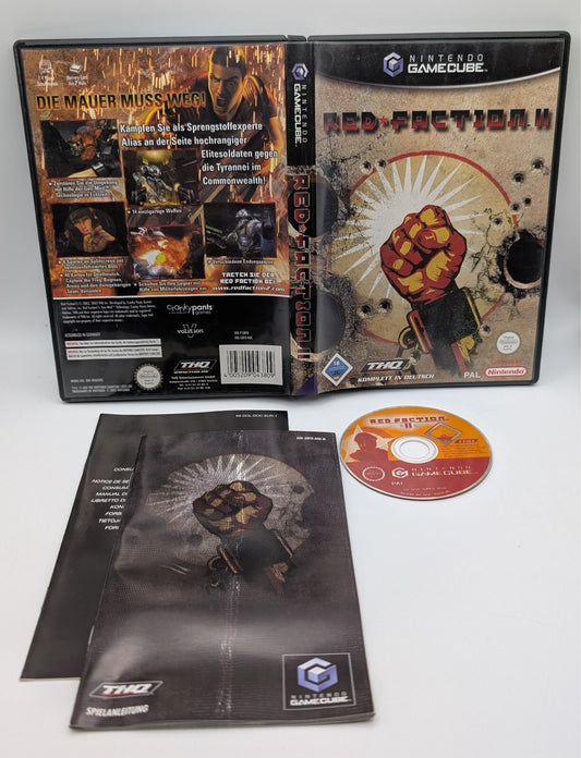 Red Faction II 2 - OVP - Anleitung - Nintendo GameCube