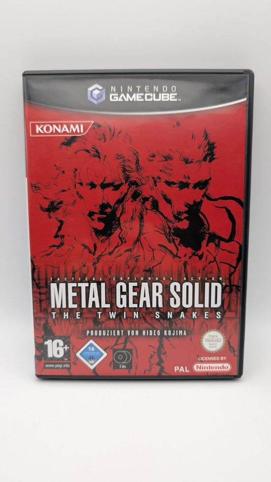 Metal Gear Solid the Twin Snakes - OVP - Anleitung - Nintendo GameCube