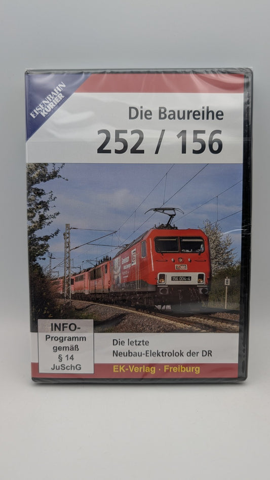 Eisenbahn Kurier - Die Baureihe 252 / 156 - Neubau-Elektrolok der DR - DVD NEU