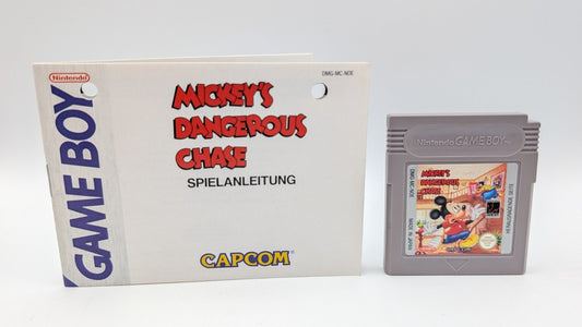 Mickey's Dangerous Chase - Modul - Anleitung - Nintendo GameBoy