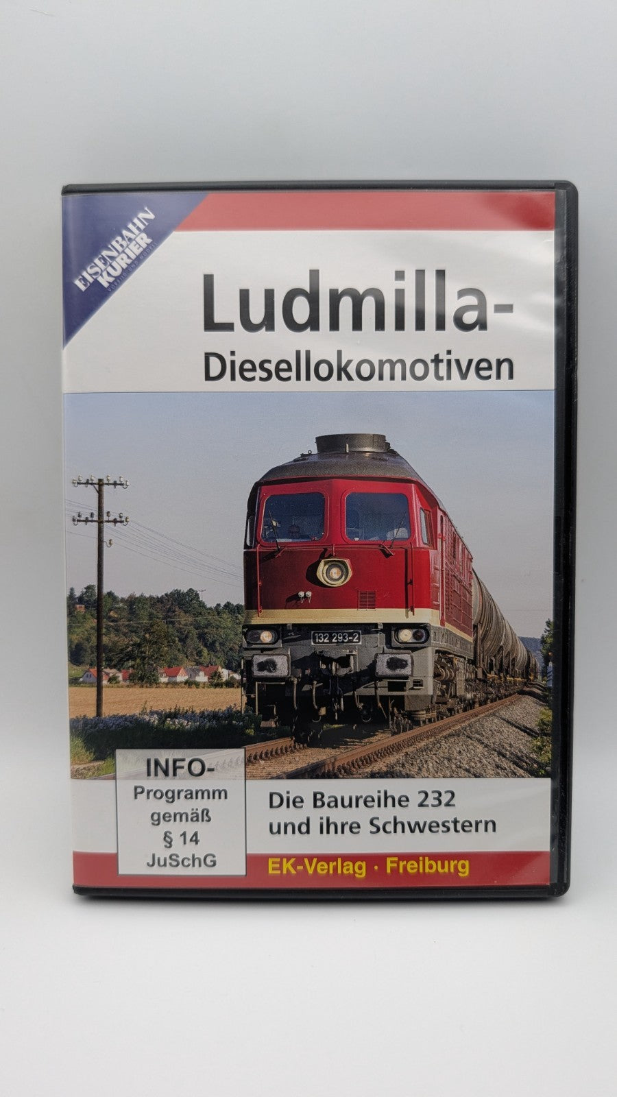 Eisenbahn Kurier - Ludmilla-Diesellokomotiven Baureihe 232 - DVD