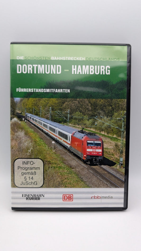 Eisenbahn Kurier - Führerstandsmitfahrten - Dortmund - Hamburg - DVD