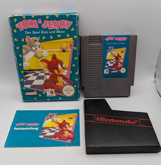 Tom & Jerry - OVP - Modul - Anleitung - NES Nintendo Entertainment System