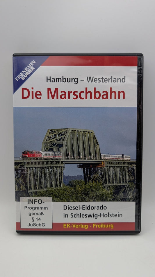 Eisenbahn Kurier - Die Marschenbahn - Hamburg - Westerland - Diesel-Eldorado DVD
