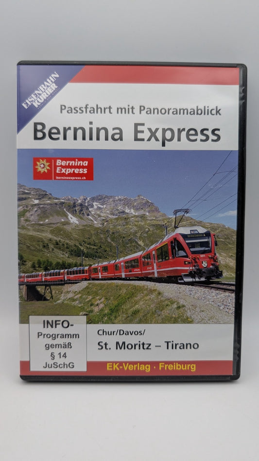 Eisenbahn Kurier - Bernina Express - Passfahrt mit Panoramablick - DVD