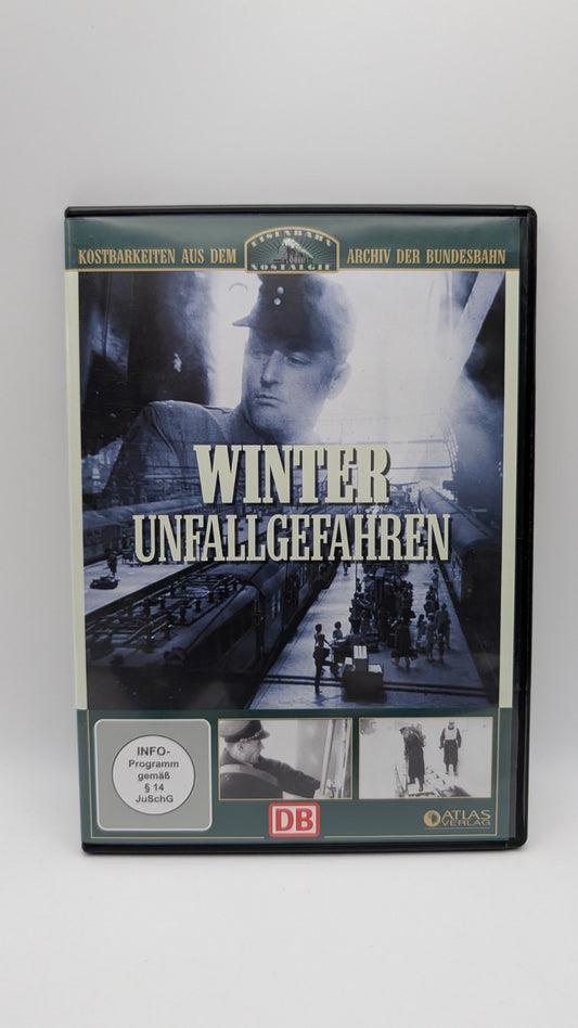 Eisenbahn Nostalgie - Winter Unfallgefahren - Atlas Verlag DVD