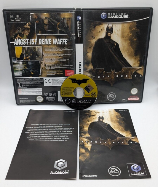 Batman Begins - OVP - Anleitung - Nintendo GameCube