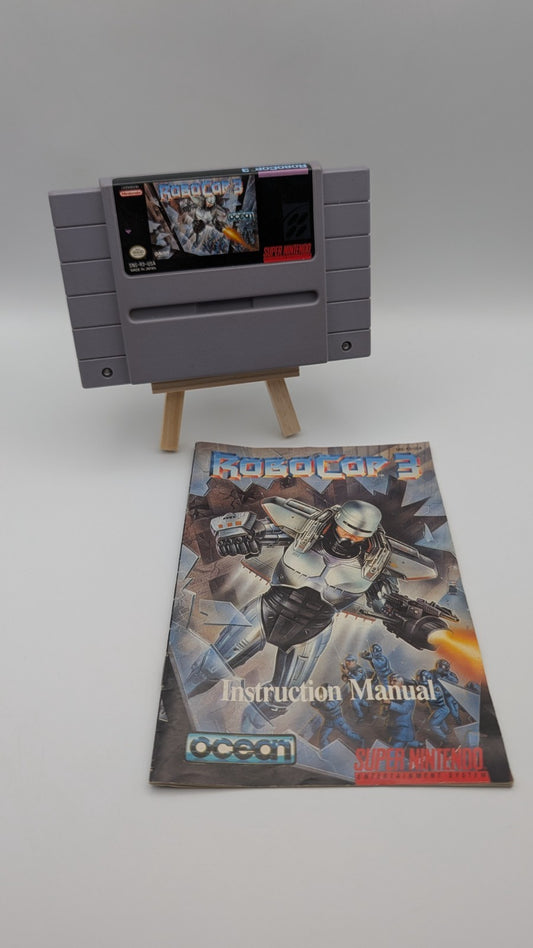 RoboCop 3 - Modul - Anleitung - NTSC-US - Super Nintendo SNES