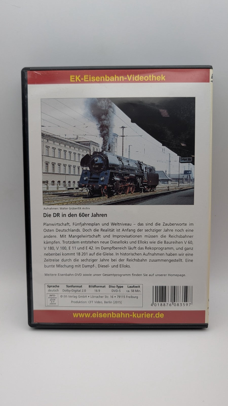 Eisenbahn Kurier - Die DR in den 60er Jahren - Deutsche Reichsbahn - DVD