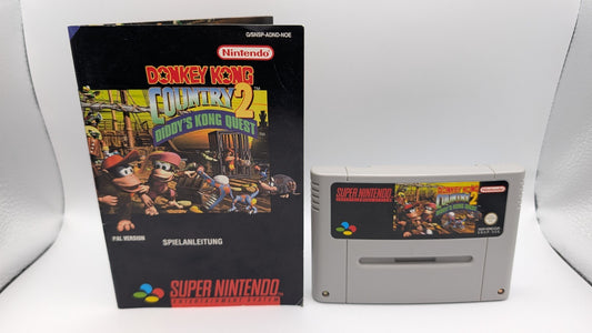 Donkey Kong Country 2 - Modul - Anleitung - Super Nintendo SNES 0077