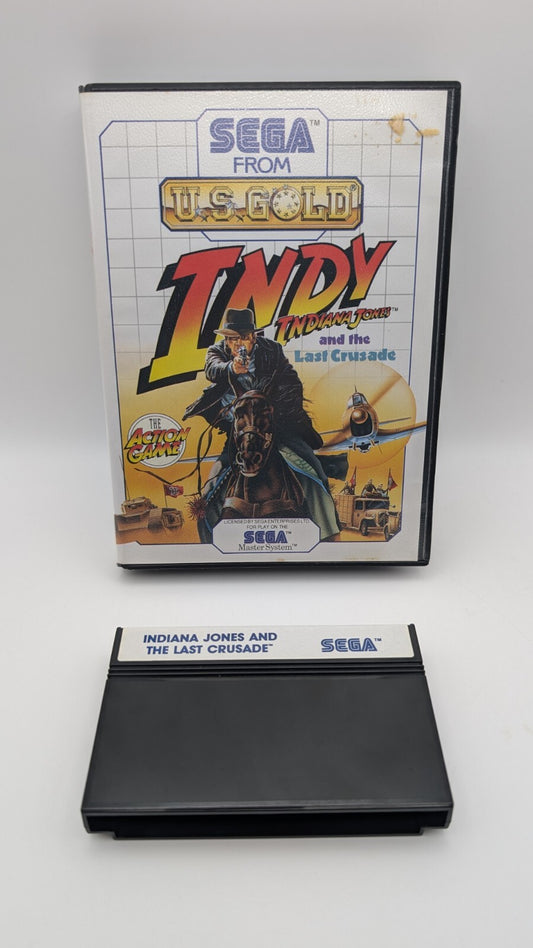 Indiana Jones and the Last Crusade - OVP - Modul - Sega Master System